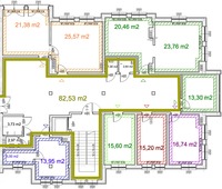 Gabinety lekarskie 265 m2